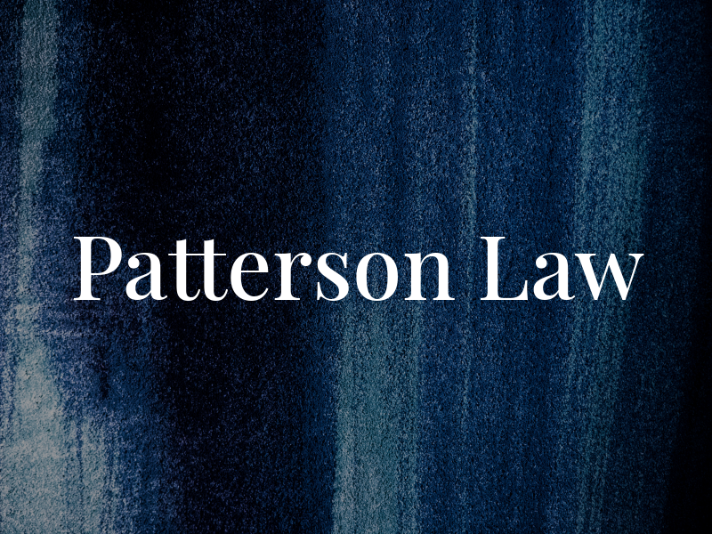 Patterson Law