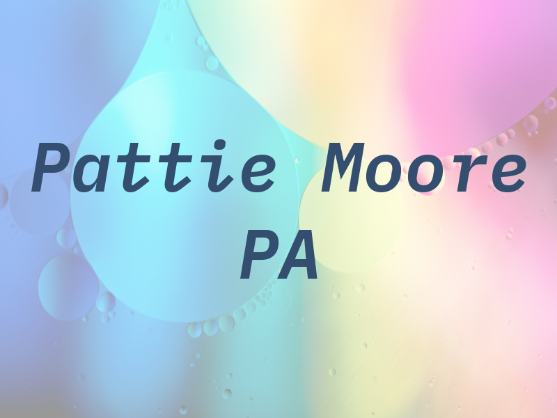 Pattie Moore PA