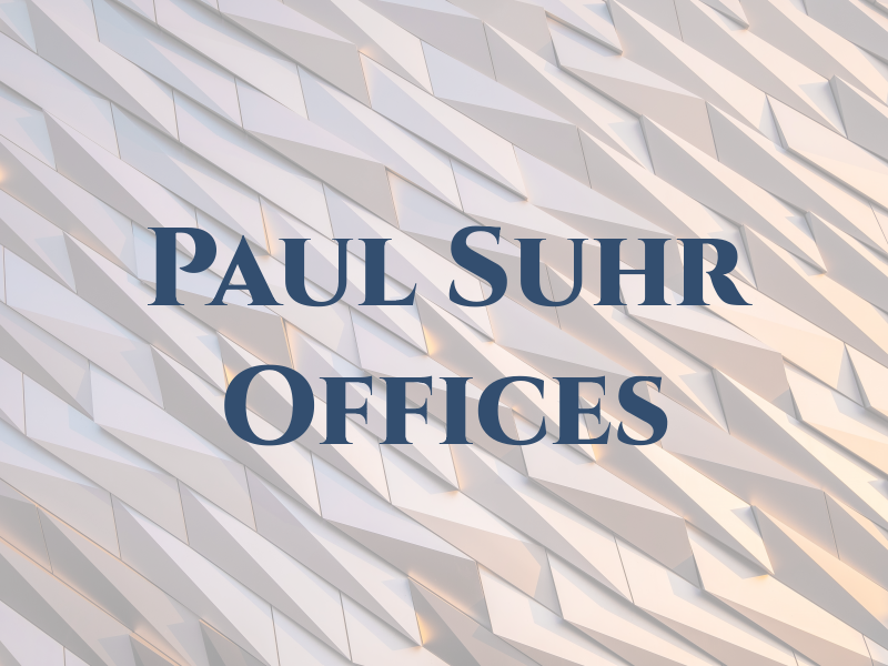 Paul A Suhr Law Offices