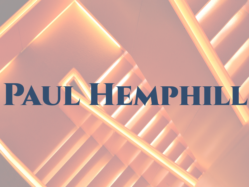 Paul Hemphill