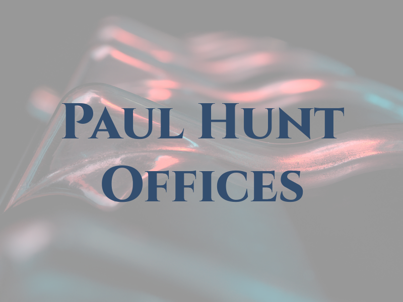 Paul Hunt Law Offices