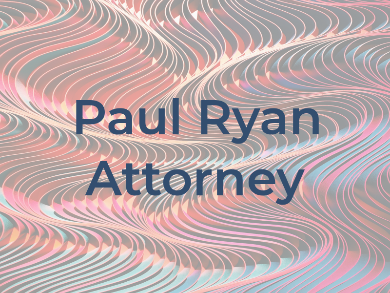 Paul M Ryan Attorney At Law