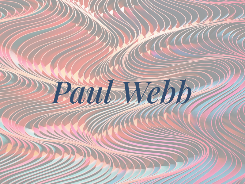 Paul Webb