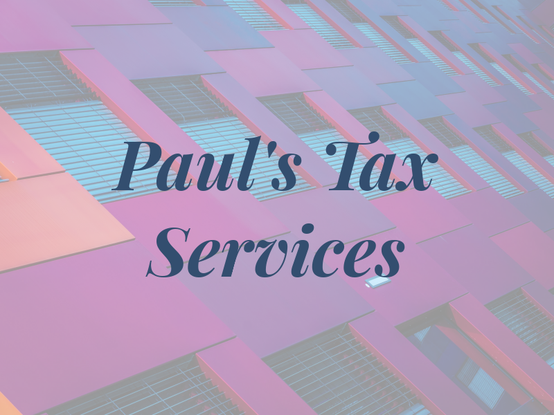 Paul's Tax Services