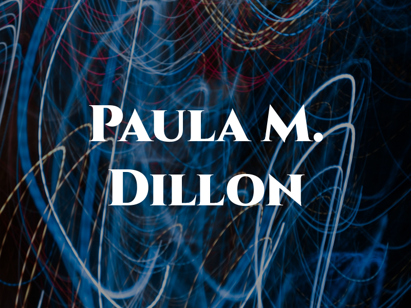 Paula M. Dillon