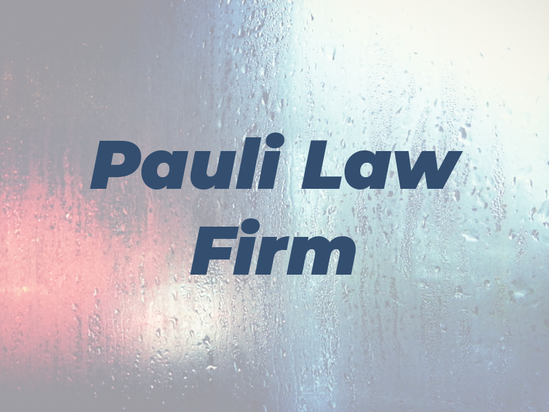 Pauli Law Firm
