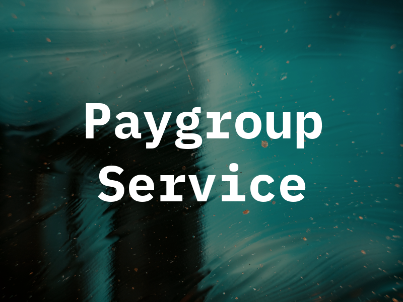 Paygroup Service