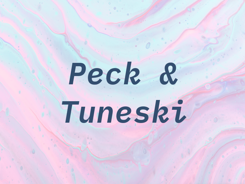 Peck & Tuneski