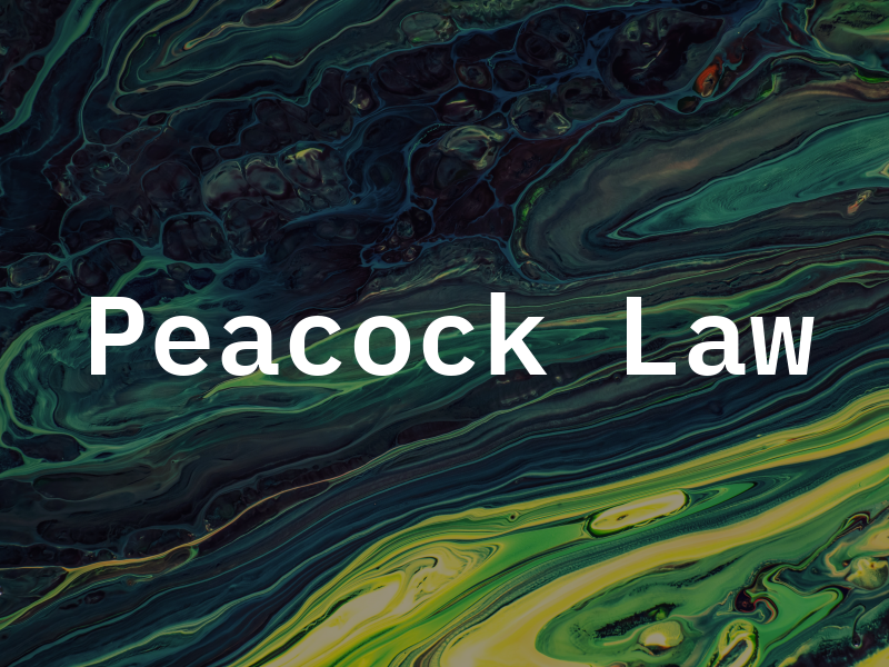 Peacock Law