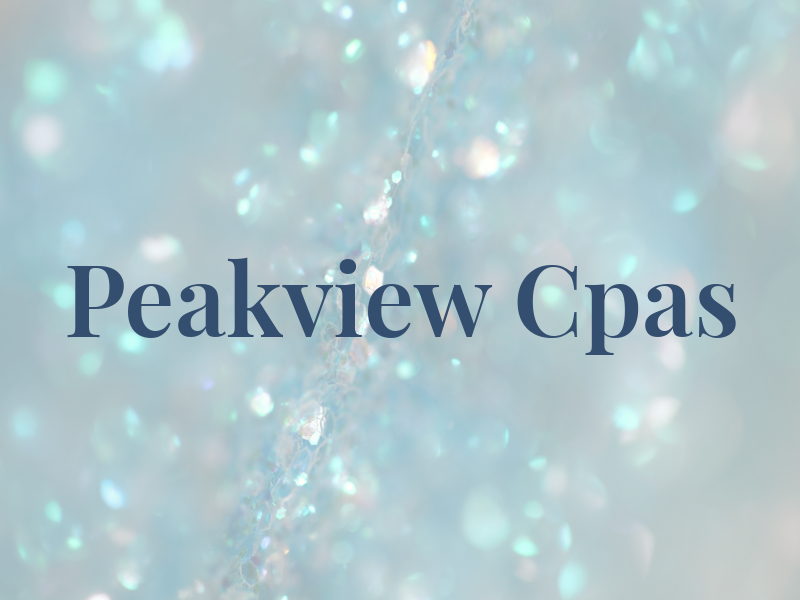 Peakview Cpas