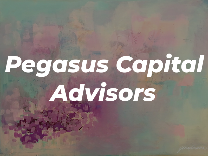 Pegasus Capital Advisors LP