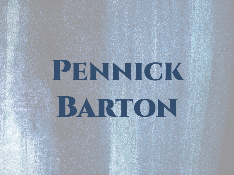 Pennick Barton