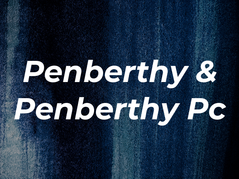 Penberthy & Penberthy Pc