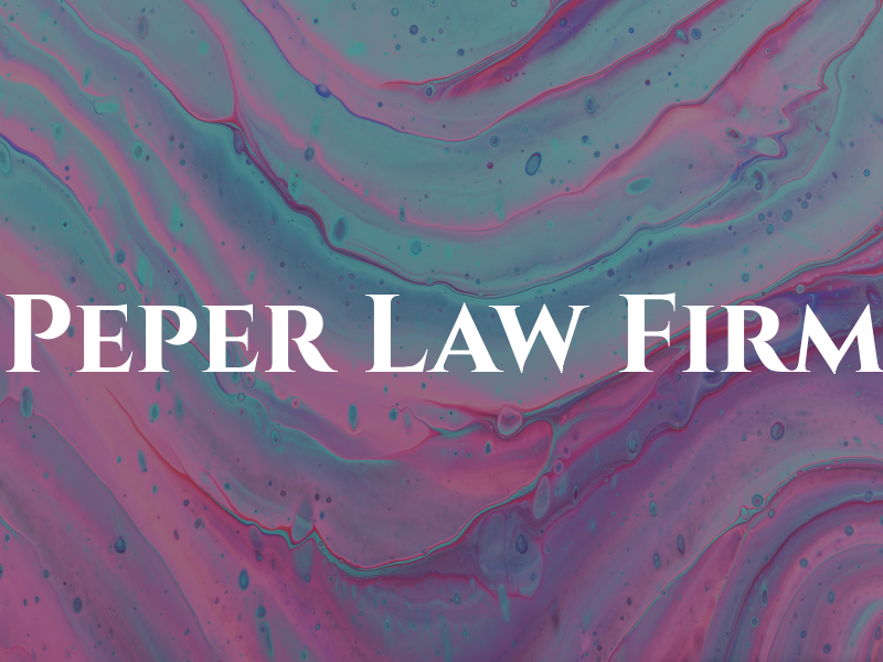 Peper Law Firm