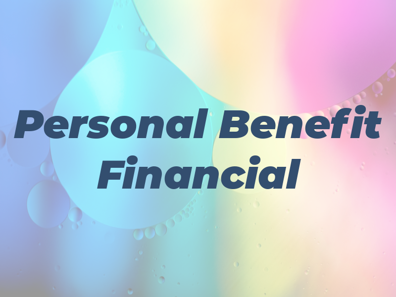 Personal Benefit Financial
