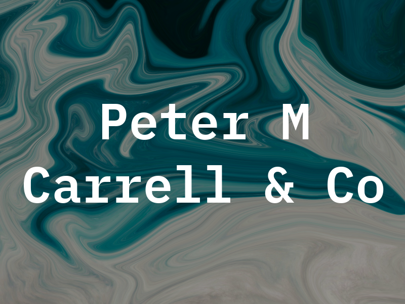 Peter M Carrell & Co