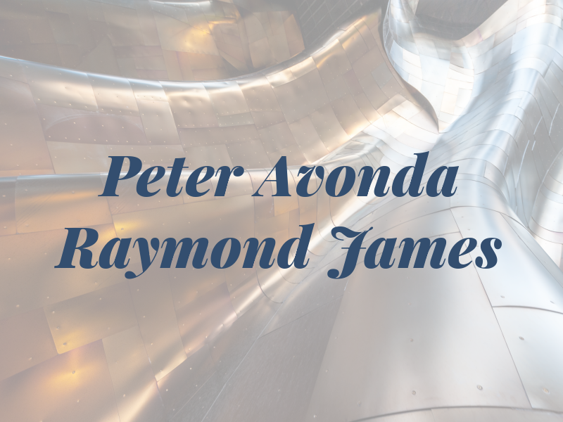 Peter Avonda - Raymond James