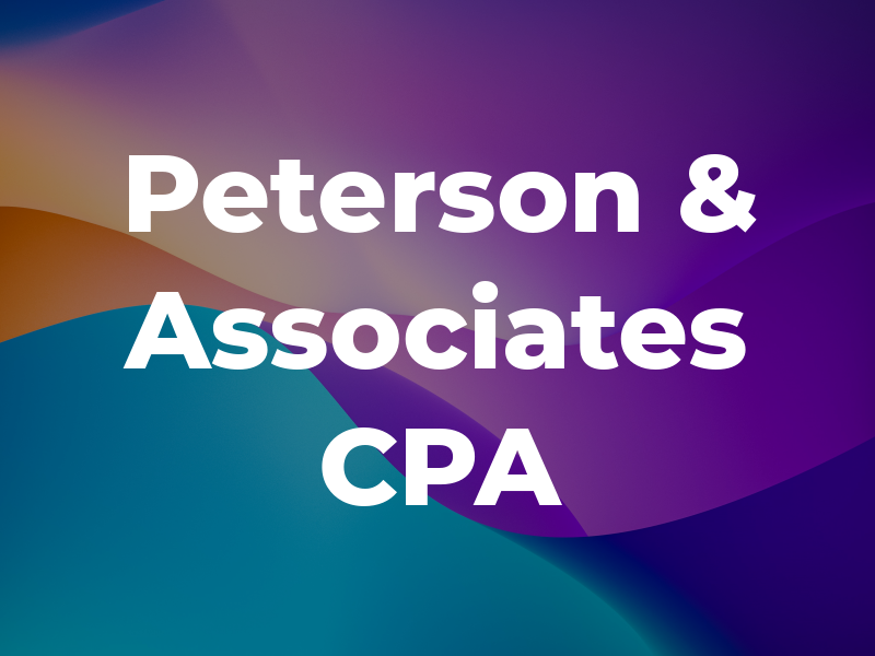 Peterson & Associates CPA
