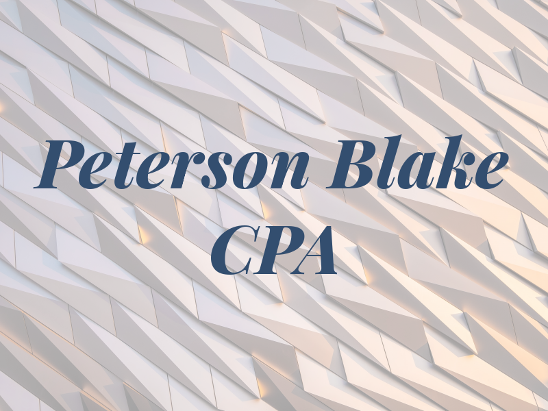 Peterson Blake CPA