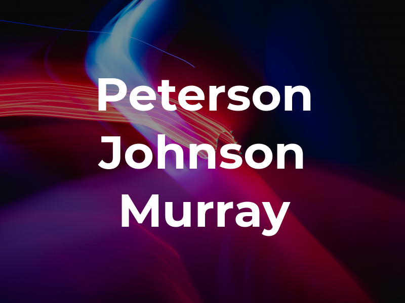 Peterson Johnson & Murray SC