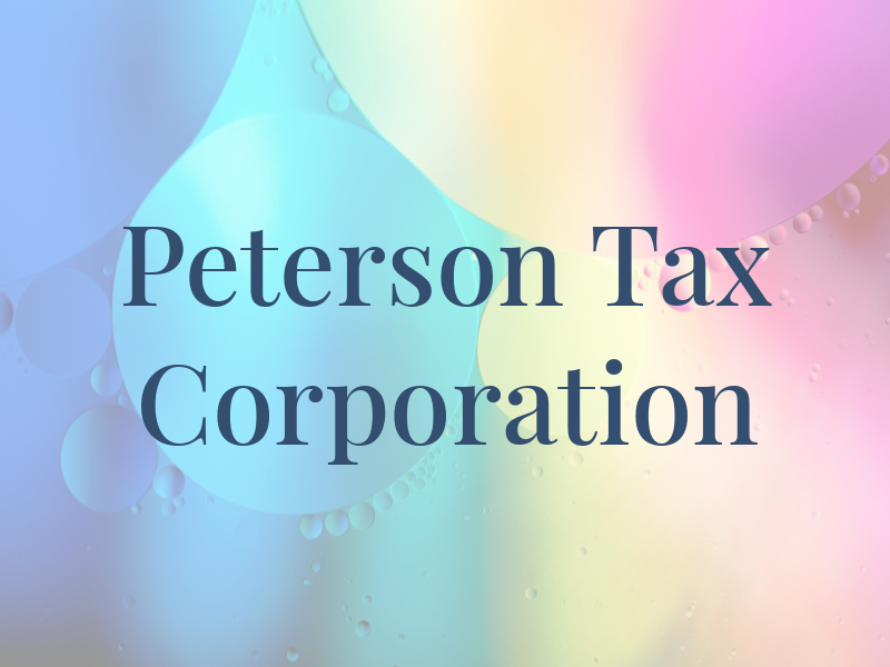 Peterson Tax Corporation