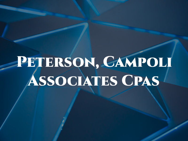 Peterson, Campoli & Associates Cpas
