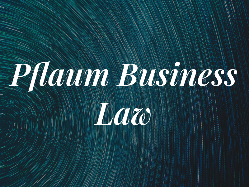 Pflaum Business Law