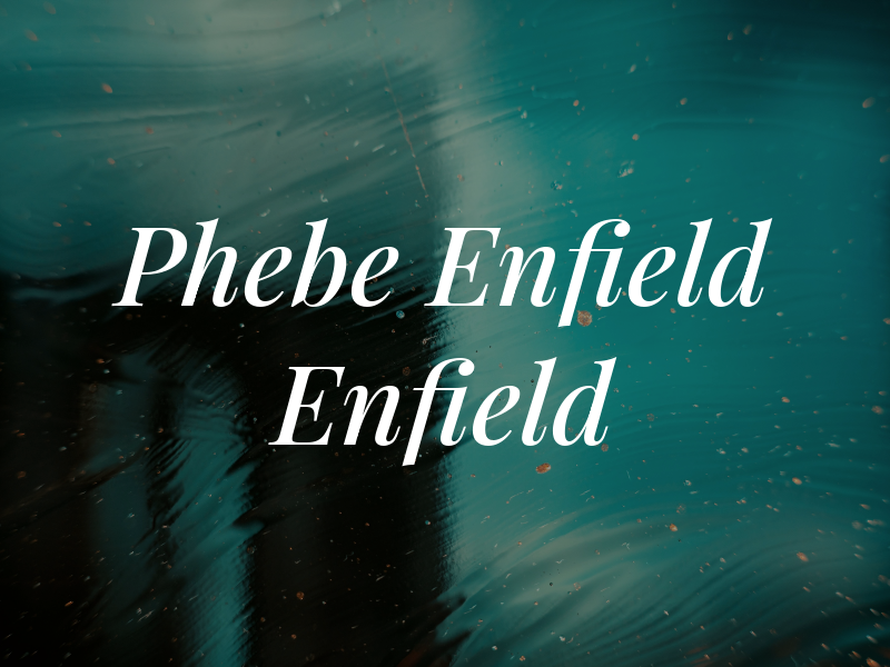 Phebe A. Enfield – Enfield Law