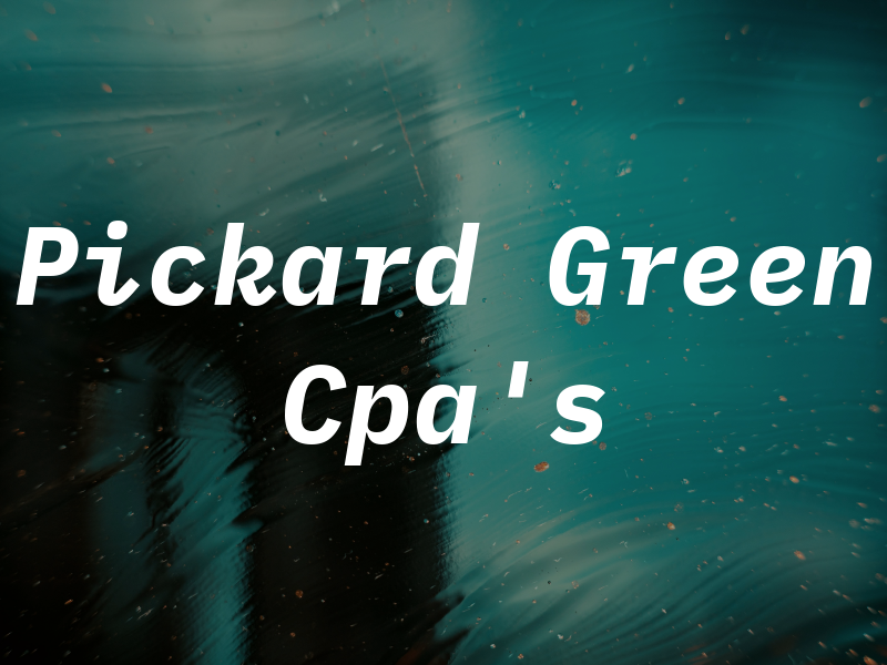 Pickard & Green Cpa's