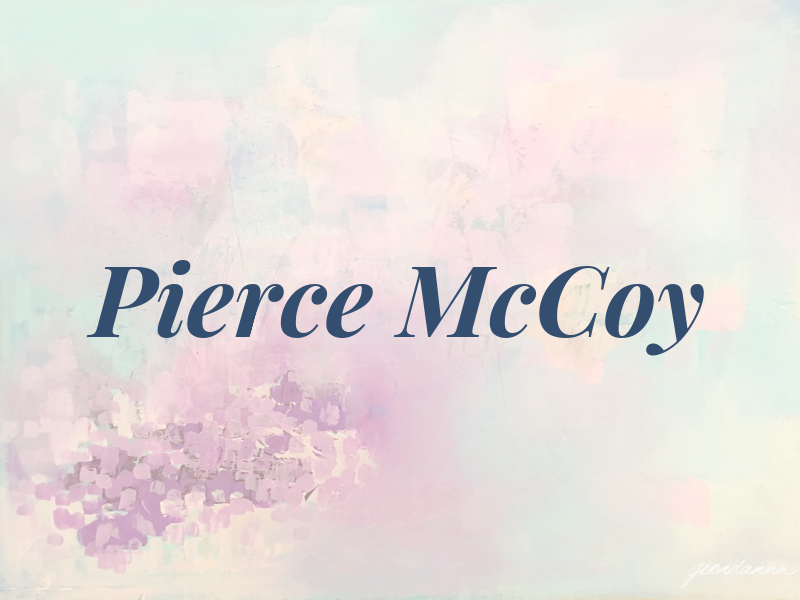 Pierce McCoy