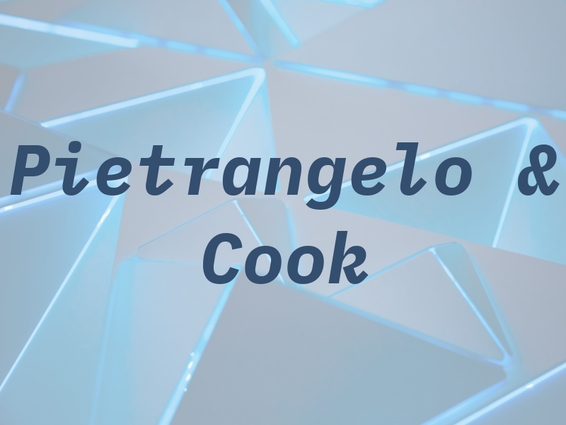 Pietrangelo & Cook
