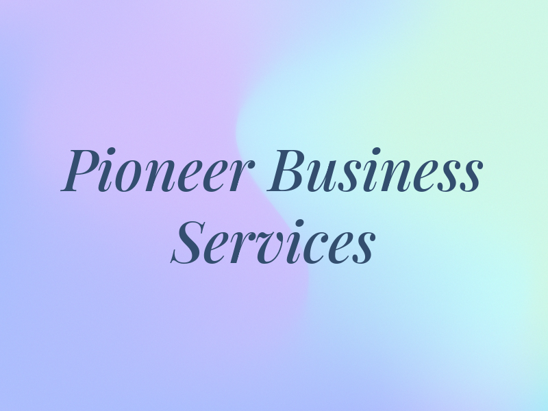 Pioneer Tax & Business Services