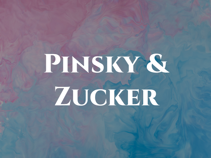 Pinsky & Zucker
