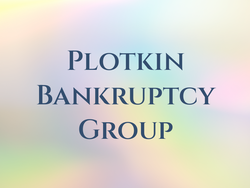 Plotkin Bankruptcy Group