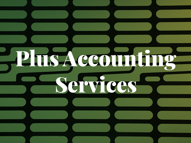 Plus One Accounting & Tax Services