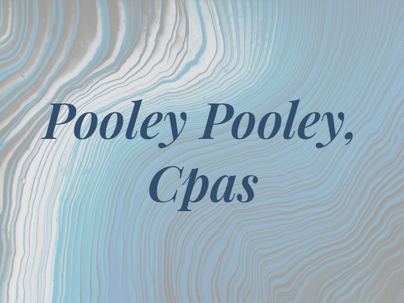 Pooley & Pooley, Cpas