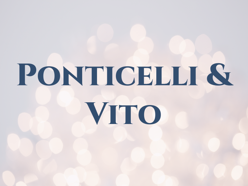 Ponticelli & Vito