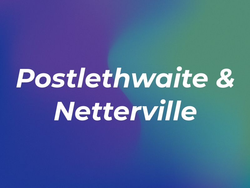 Postlethwaite & Netterville