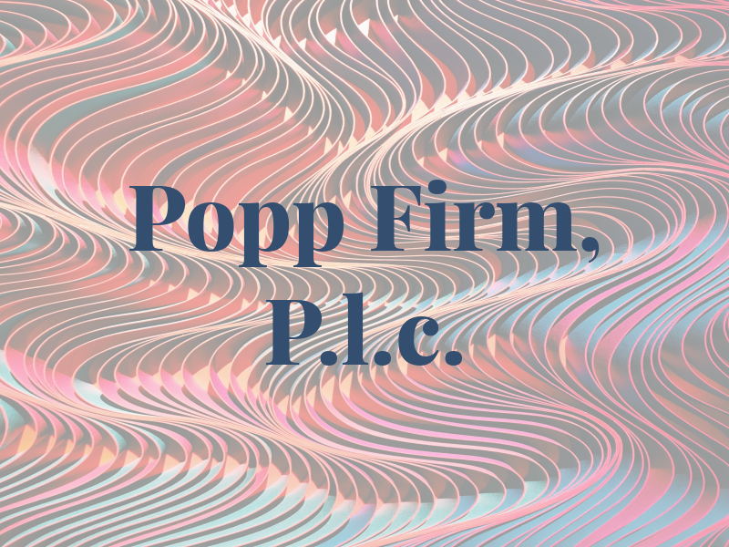 Popp Law Firm, P.l.c.