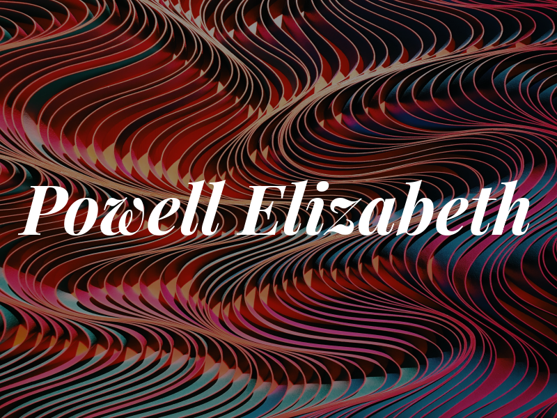 Powell Elizabeth
