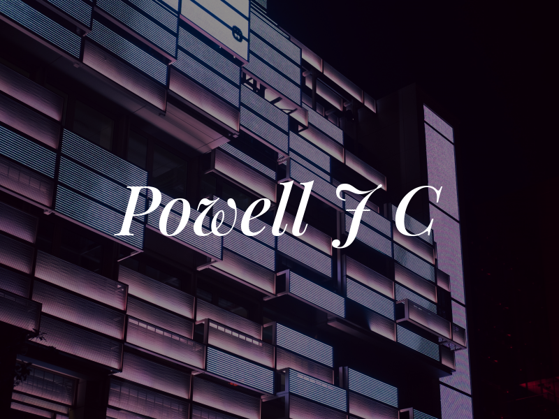 Powell J C
