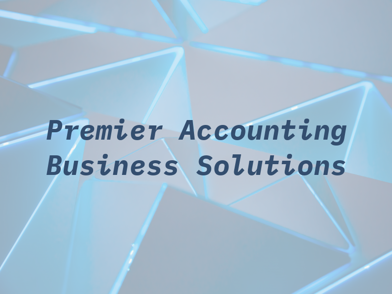 Premier Accounting & Business Solutions