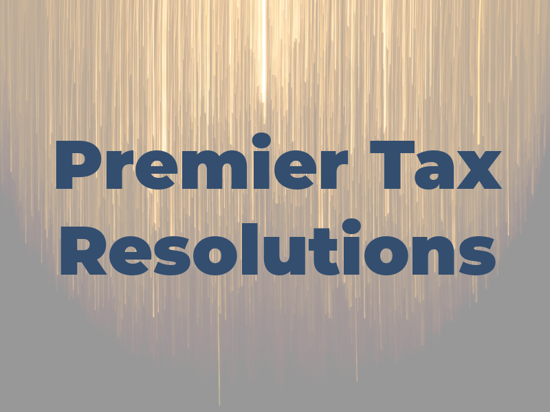 Premier Tax Resolutions