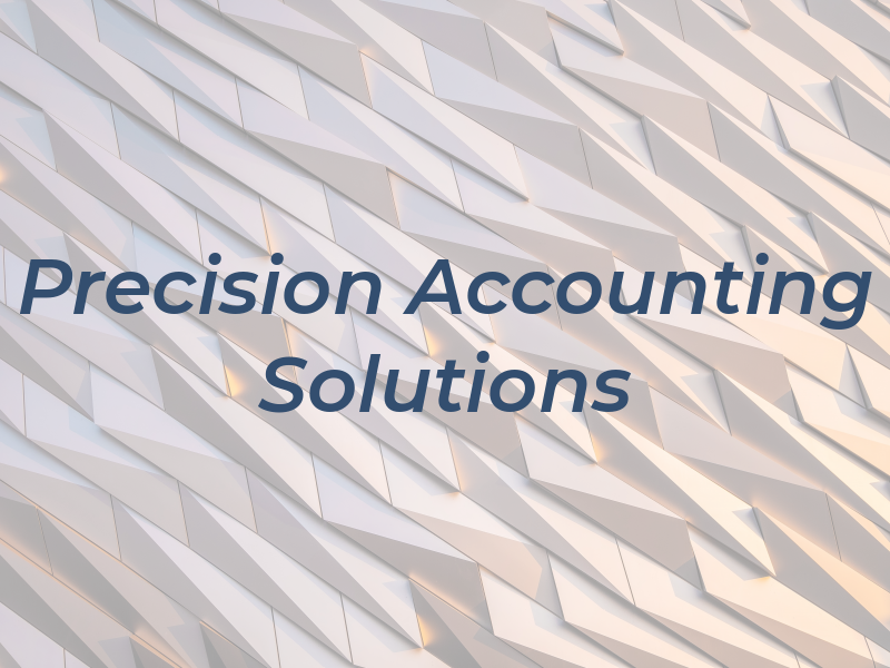 Precision Accounting and Tax Solutions