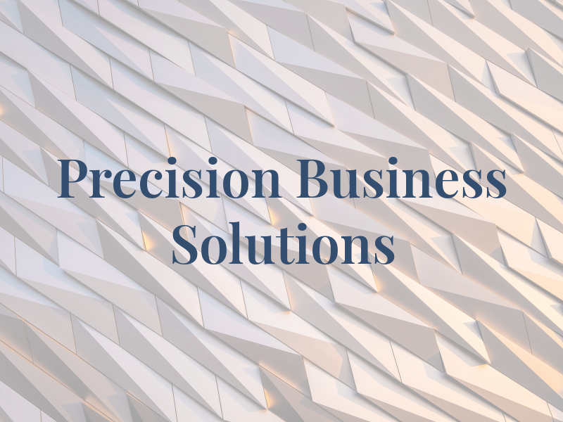 Precision Business Solutions