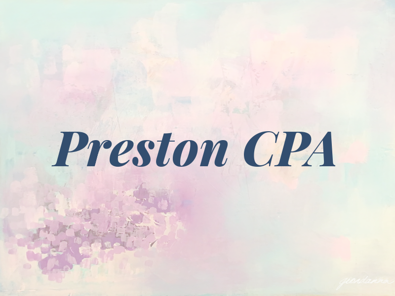 Preston CPA