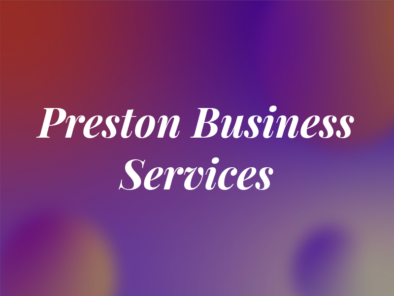 Preston Business Services