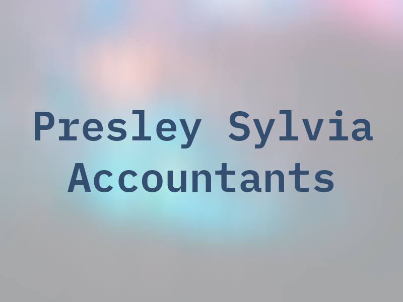 Presley Sylvia C Accountants
