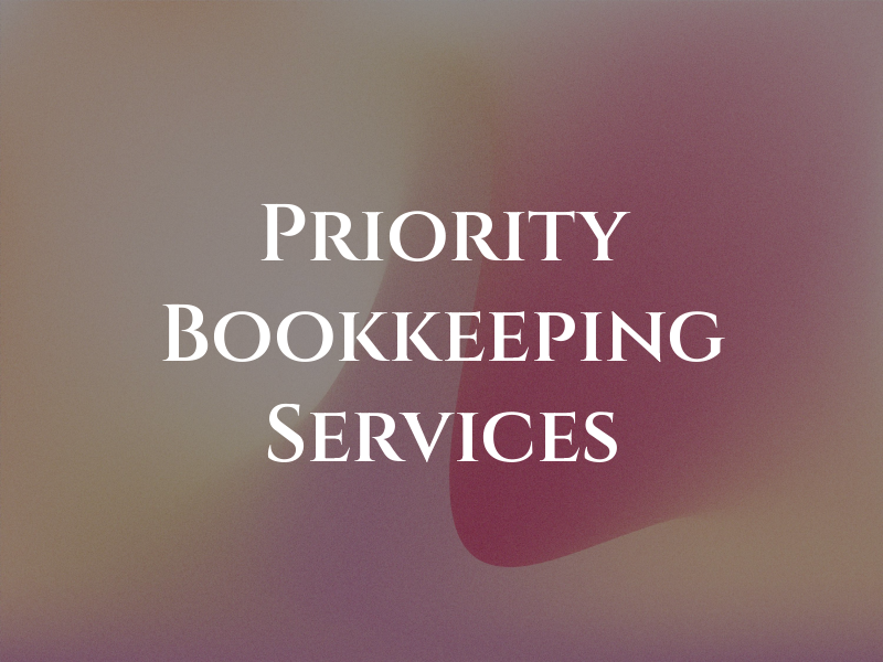 Priority Bookkeeping Services