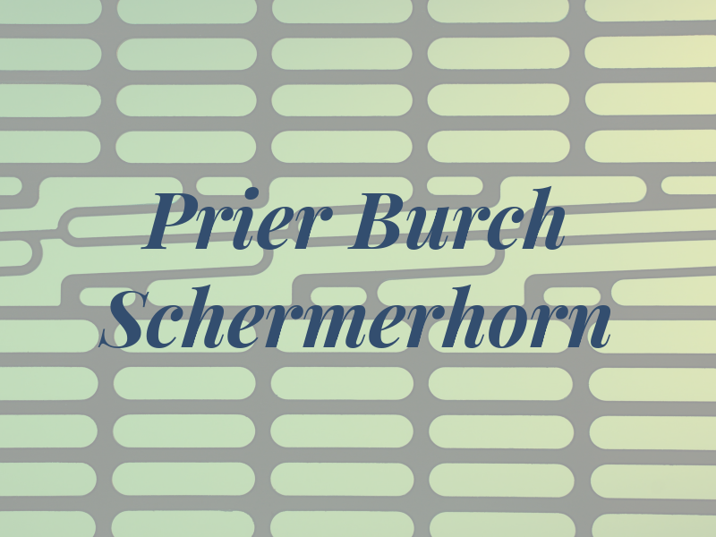 Prier Burch & Schermerhorn